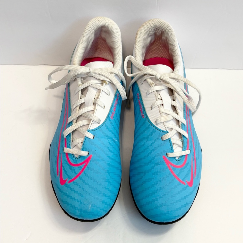Nike Phantom GX Club Soccer Cleats Blue/Pink Men’s Size 5.5‎ Women’s 7, 7.5